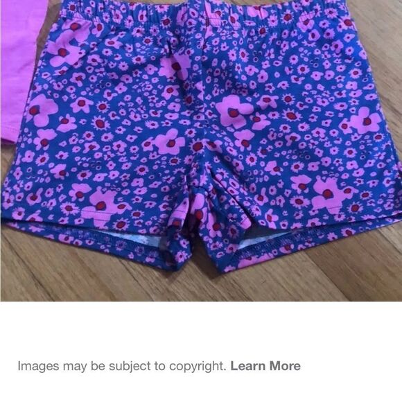 Carter's Baby Girl Shorts & Top  4-pc Set Size 3T - Picture 7 of 13